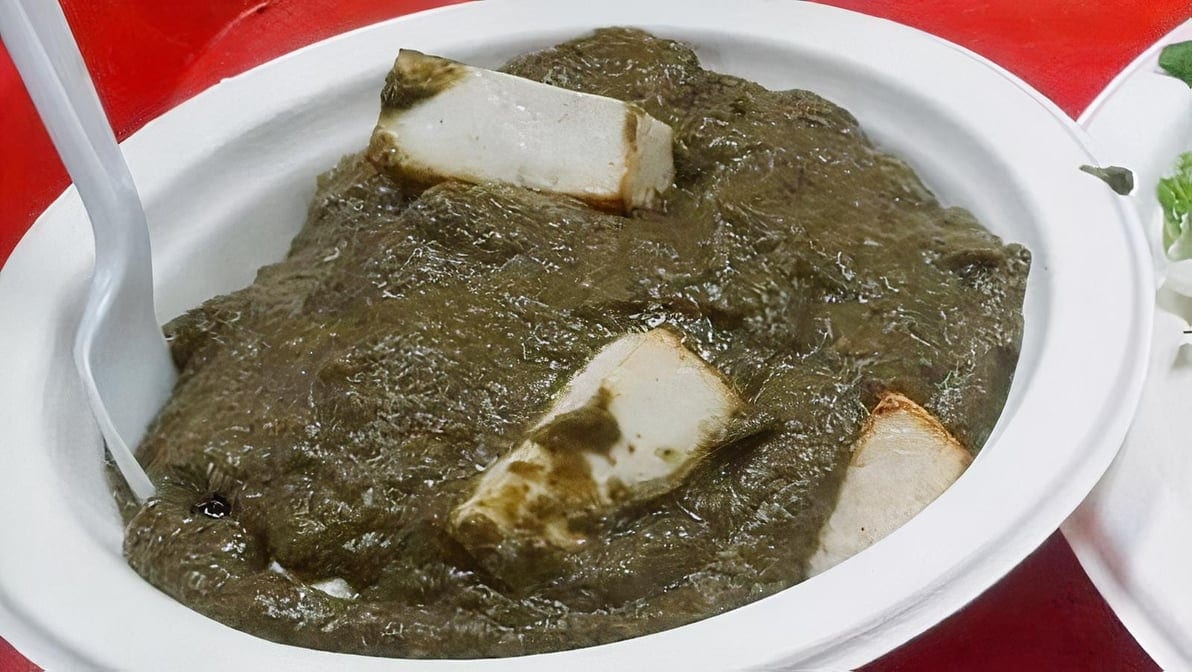 Saag Paneer.