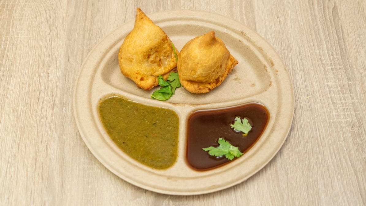 Vegetable Samosa.