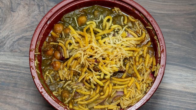 Samosa Chaat.