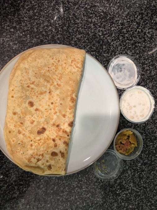 Aloo Paratha.