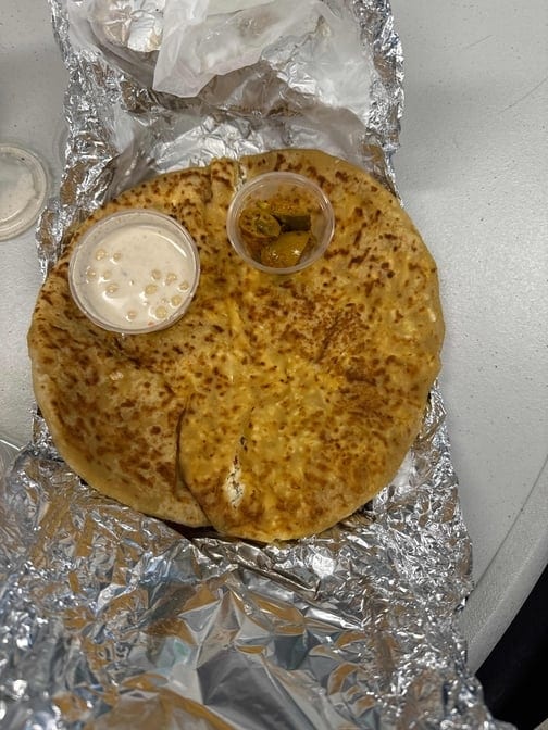 Paneer Paratha.
