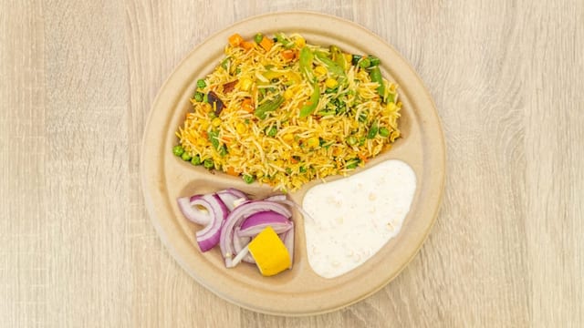 Mixed Vegetable Biriyani.