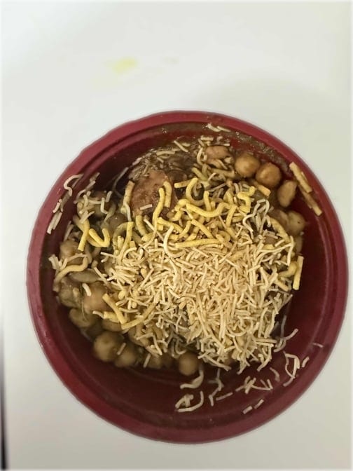 Samosa Chaat Jain.