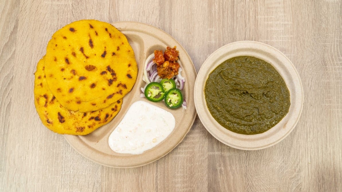 Makke Di Roti & Sarson Ka Saag.
