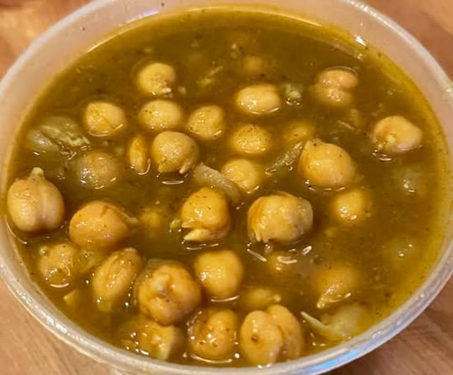 Chana Masala Jain.
